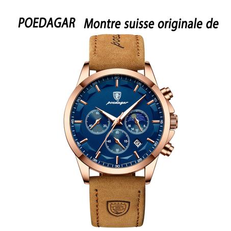 POEDAGAR  Montre suisse originale de