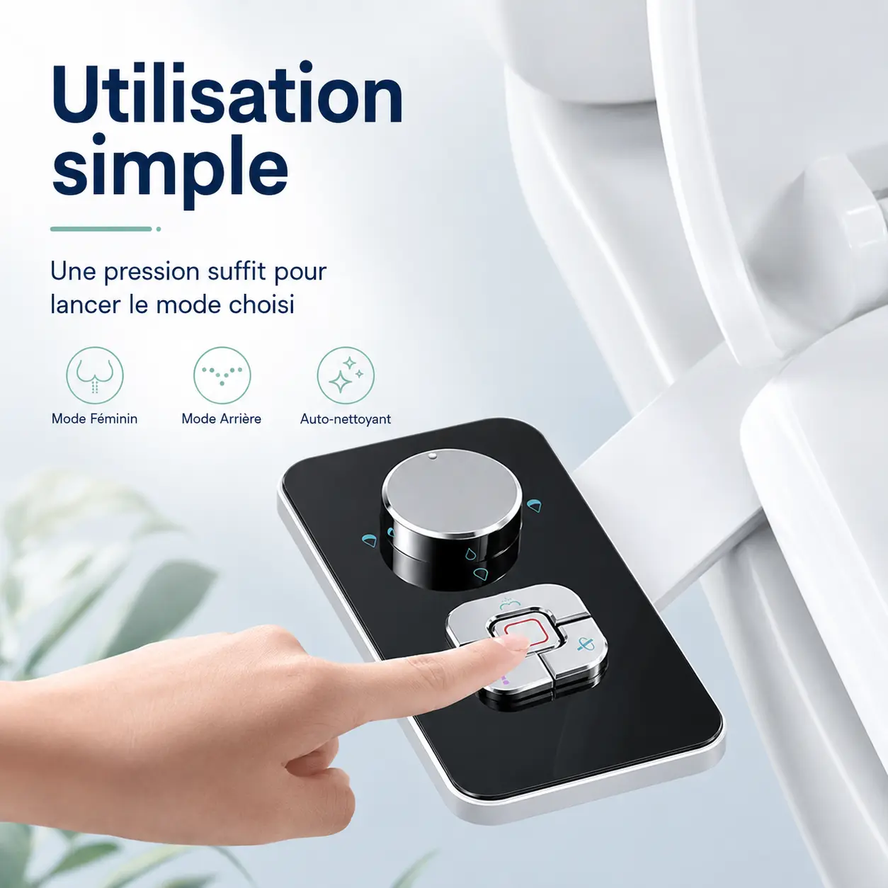 FreshWC™ — Kit bidet WC sans électricité