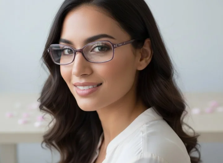 Lunette Marithé + François Girbaud GL16106 – Acétate Marron & Branche Métal Bronze