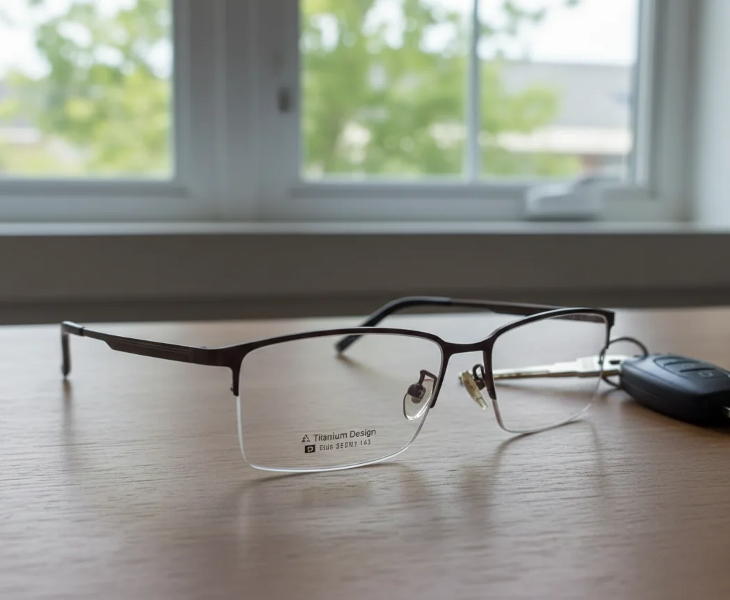 lunette Beta-Titanium B3034 – Bronze Mat – Grande Taille & Flexibilité Extrême