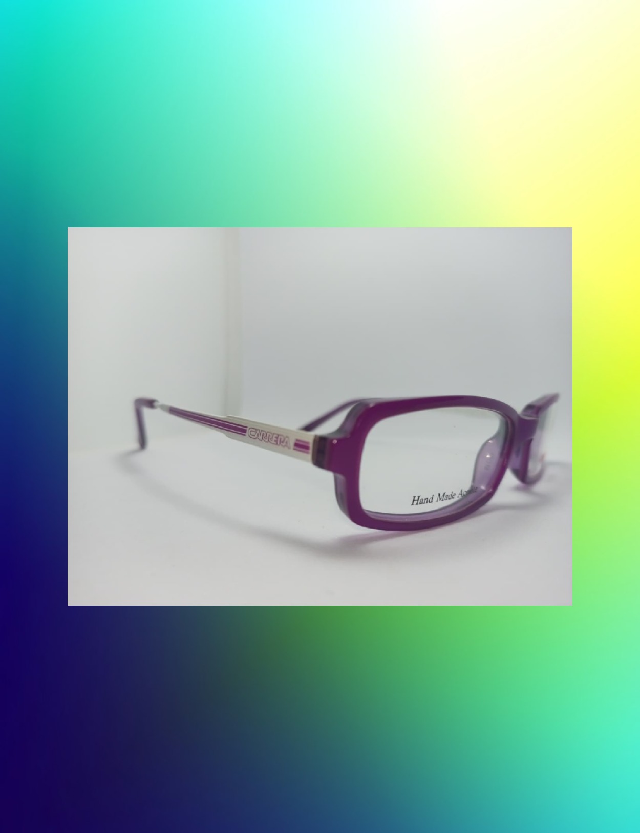 Carrera Hand Made Pink Acetate CA6136 49/16 Hand Made Acetate
