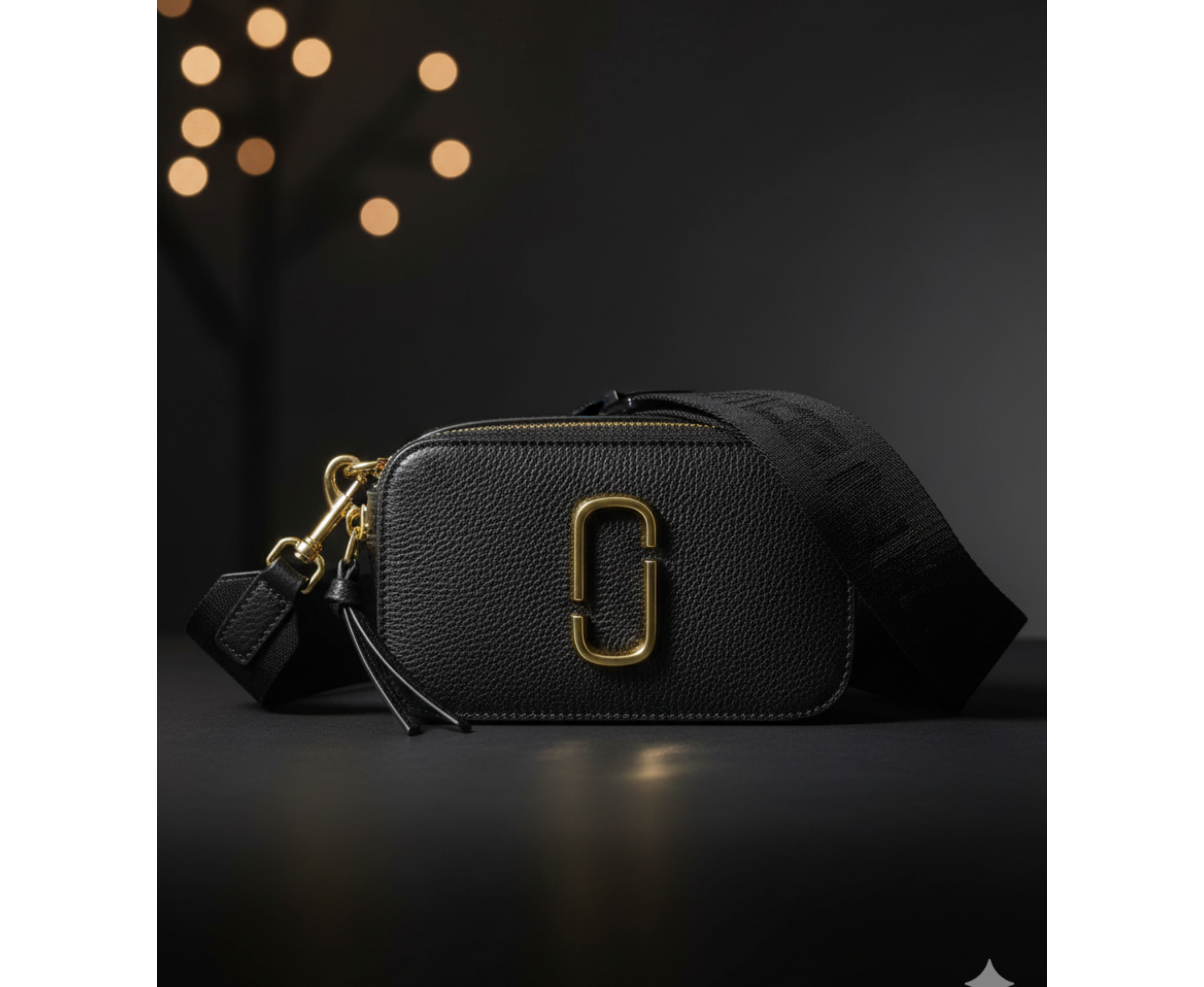 Sac à main Marc Jacobs Sac Bandoulière The Snapshot Imprimé Léopard Gris ref521