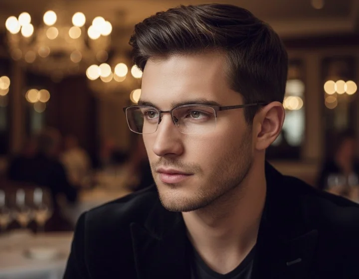 lunette Beta-Titanium B3034 – Bronze Mat – Grande Taille & Flexibilité Extrême