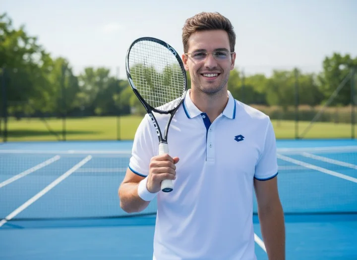 Lunette Percée Lotto LM0062 – Marron Crystal & Champagne – Ultra Légère