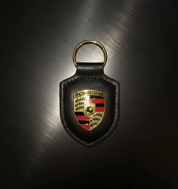 Porte-clés Porsche Luxe - Cuir