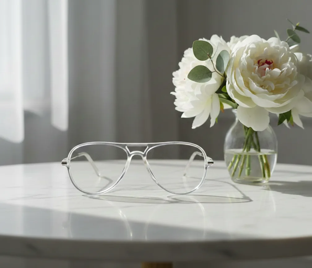 lunette STAR Eyewear ST2010 – Crystal Clear – Design Transparent Contemporain