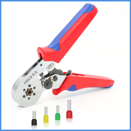 pince à sertir pour embout 0.25-6mm²
