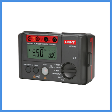 Mesureur de résistance d'isolation VAC: 30-600V