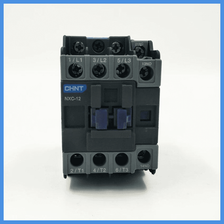 Contacteur, 12A, 3-pôles, NO x3, NC+NO, 220V