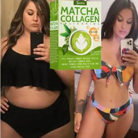 مسحوق الماتشا الأخضر بالكولاجين – طاقة طبيعية وجمال من الداخل