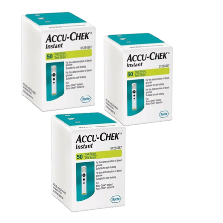 150 BANDELETTES ACCU CHEK INSTANT