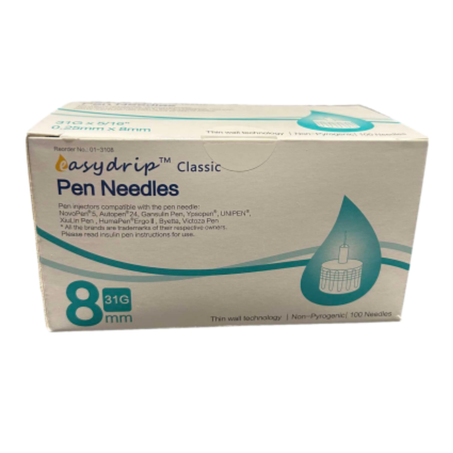 STERILANCE EASYDRIP 0,25*8mm   100 PIECES