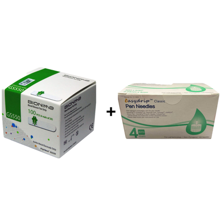 PACK : 100 BANDELETTES BIONIME+100 AIGUILLES STERILANCE EASYDRIP