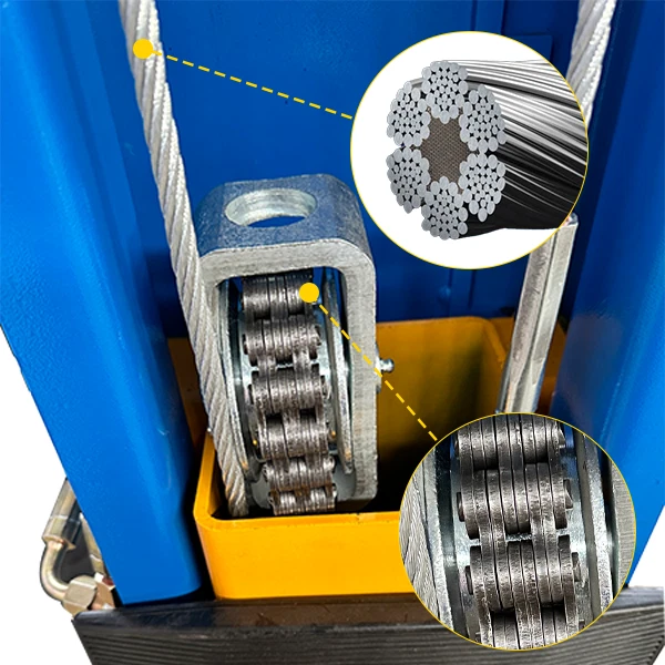 M&E 2 Post Lift 11000lbs Two Post Auto Lift Auto Truck Hoist Super Quality