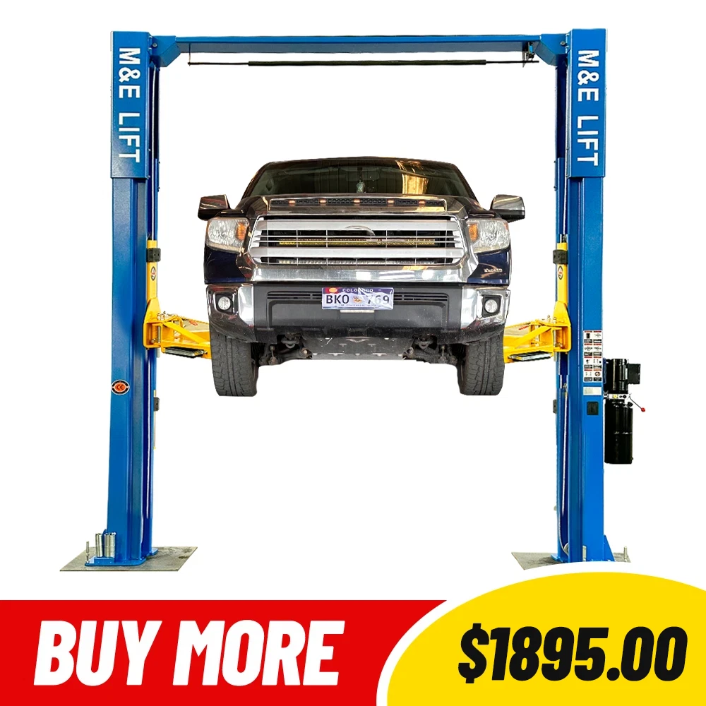 M&E 2 Post Lift 11000lbs Two Post Auto Lift Auto Truck Hoist Super Quality