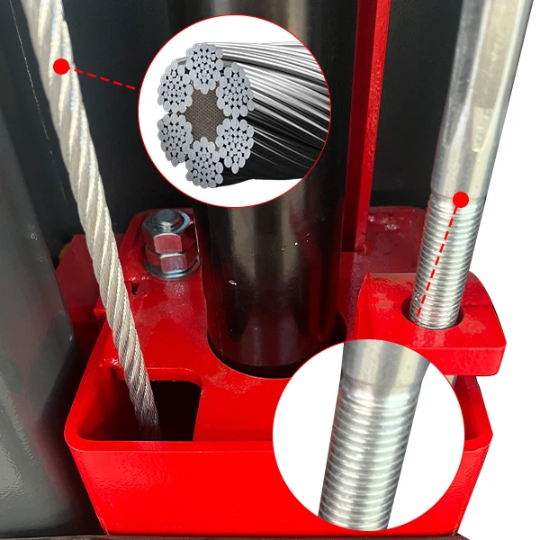 Single Lock Two Post Lift 11000lbs asymmetry arm 2 Post Auto Lift