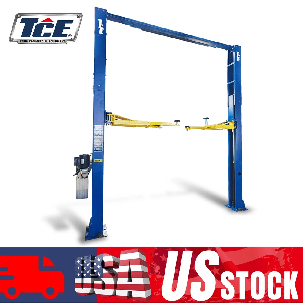 TCE 2 Post Lift 10000lbs 220V Two Post Lift Auto Lift Car Lift Hoist Equipment