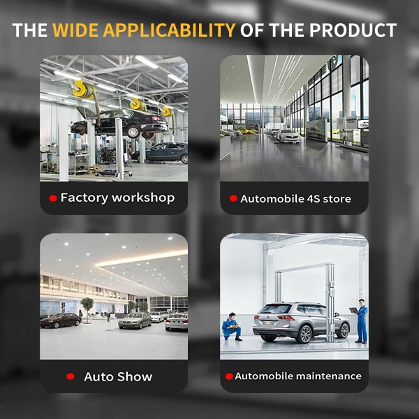Single Lock Two Post Lift 11000lbs asymmetry arm 2 Post Auto Lift