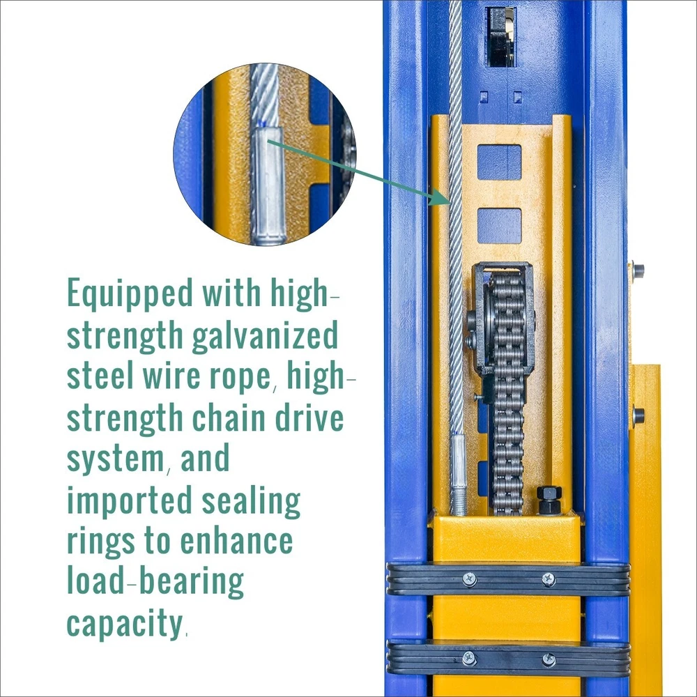 XK 11,500lbs Car Lift 1150 2 Post Lift Auto Truck Hoist 220V - Free Shipping