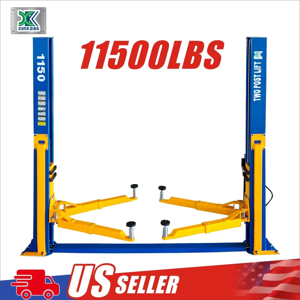 XK 11,500lbs Car Lift 1150 2 Post Lift Auto Truck Hoist 220V - Free Shipping