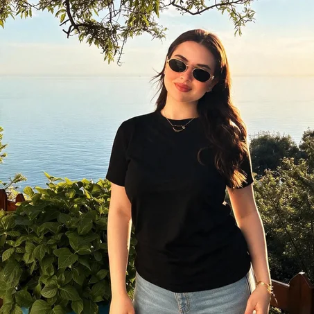 Tee-shirt basic collection Dabchi Pour femme 🎀