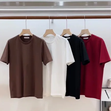 Tee-shirt basic collection Dabchi Pour Homme 🩶