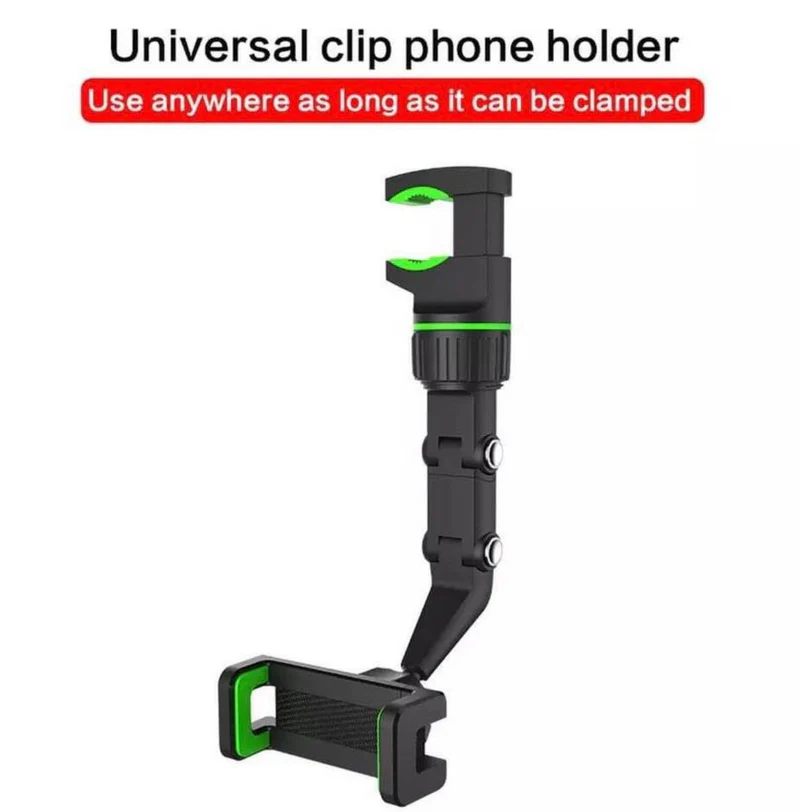Universal clip cellphone holder