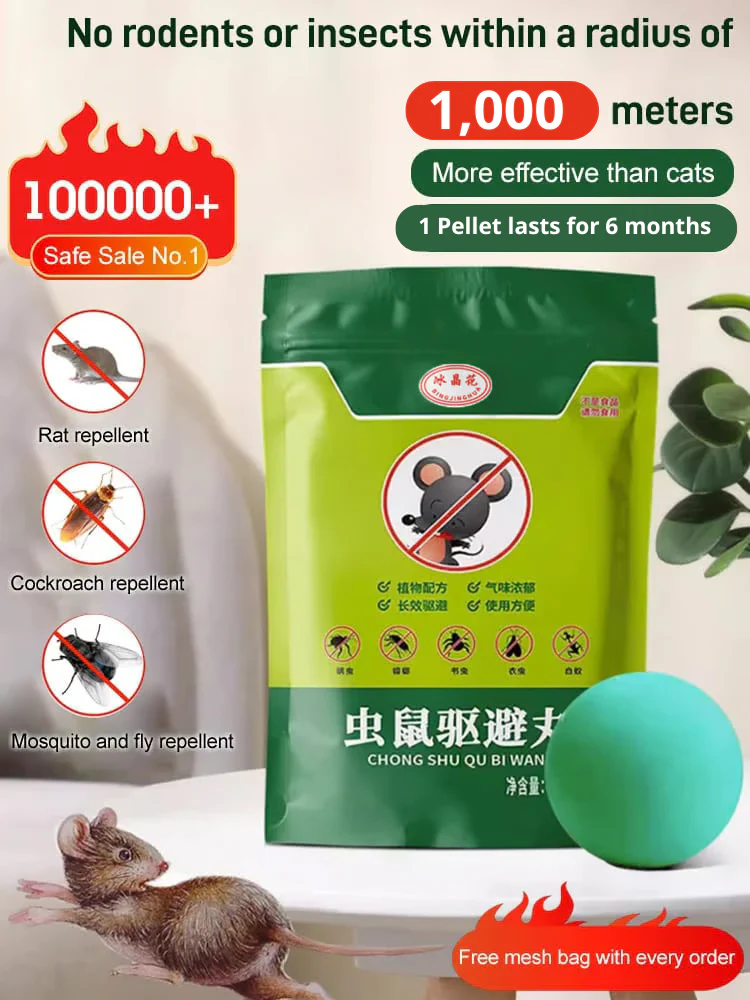 Natural Rodent Repellent Balls
