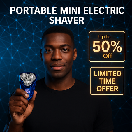 Portable Mini Electric Shaver