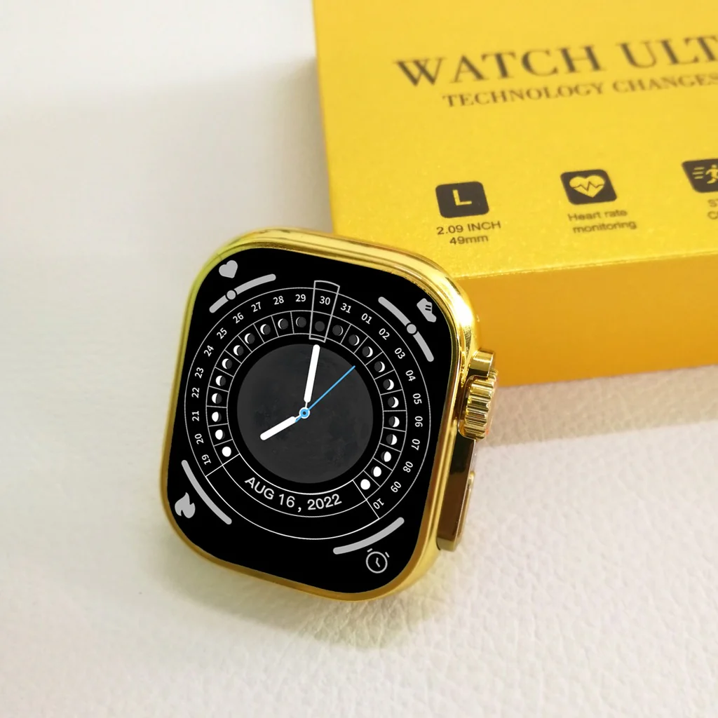G9 Ultra Pro Gold Smart Watch