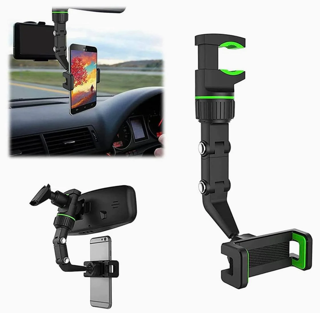 Universal clip cellphone holder