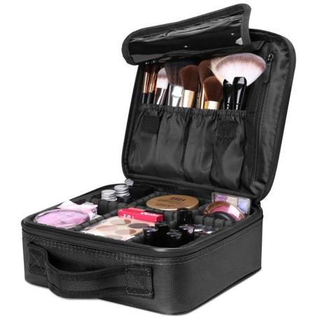 VALISE DE RANGEMENT MAQUILLAGE NOIR