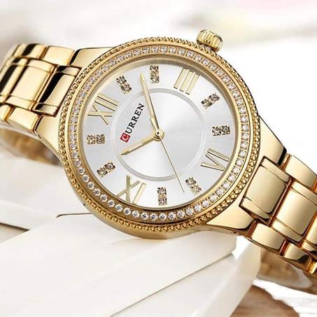 ساعة يد نسائية اصلية وانيقة curren