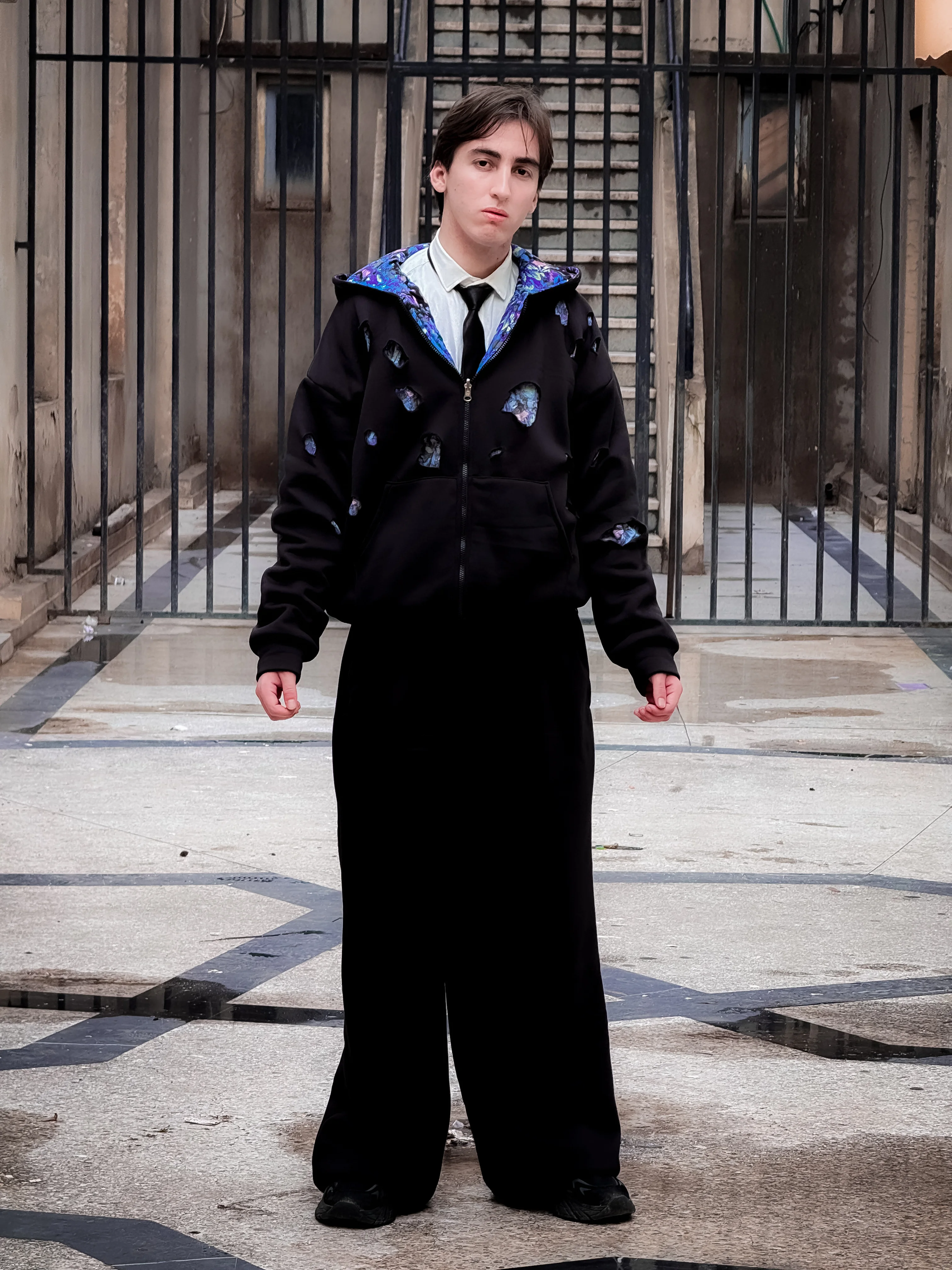 Tracksuit Black Blue