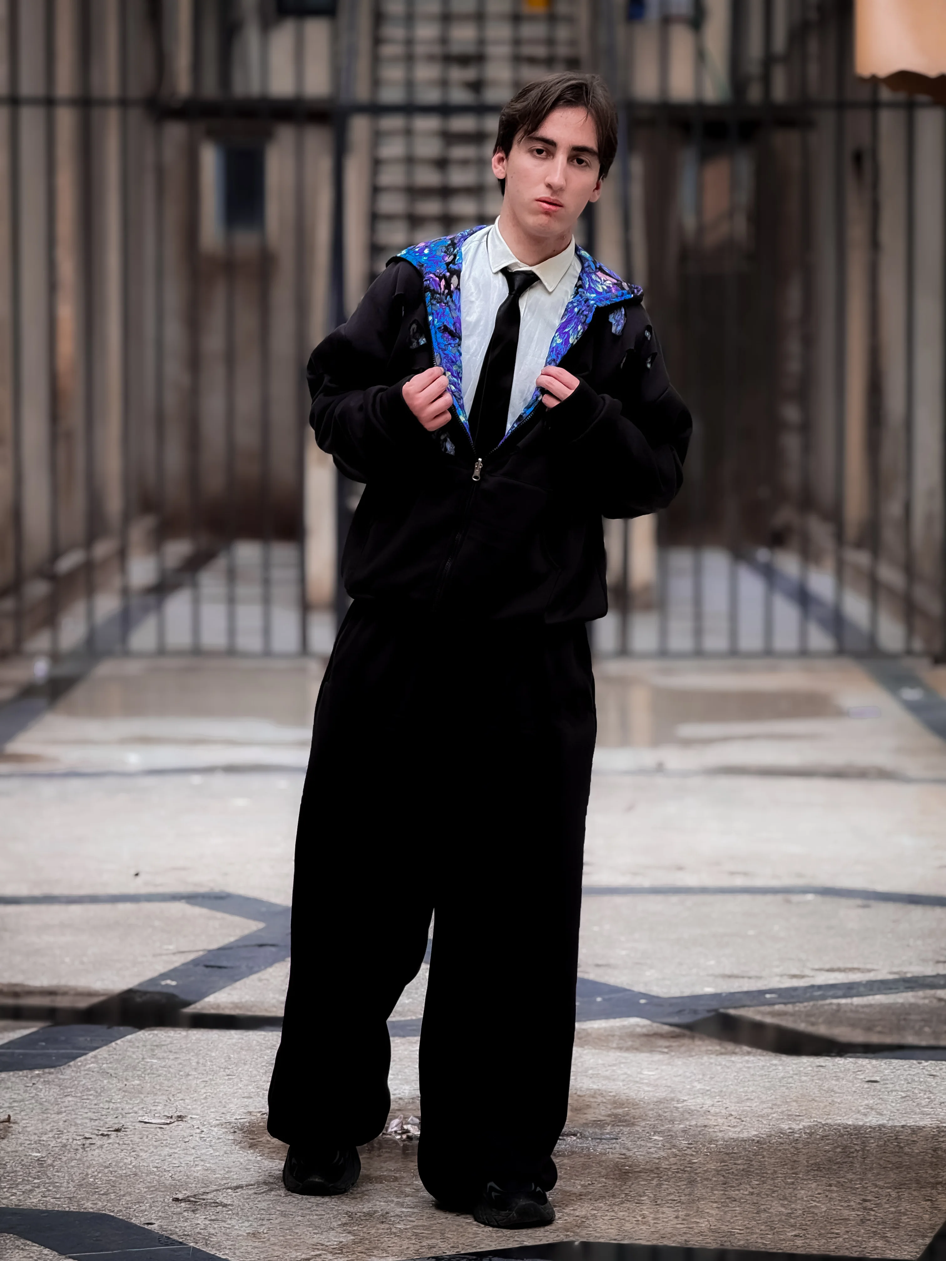 Tracksuit Black Blue