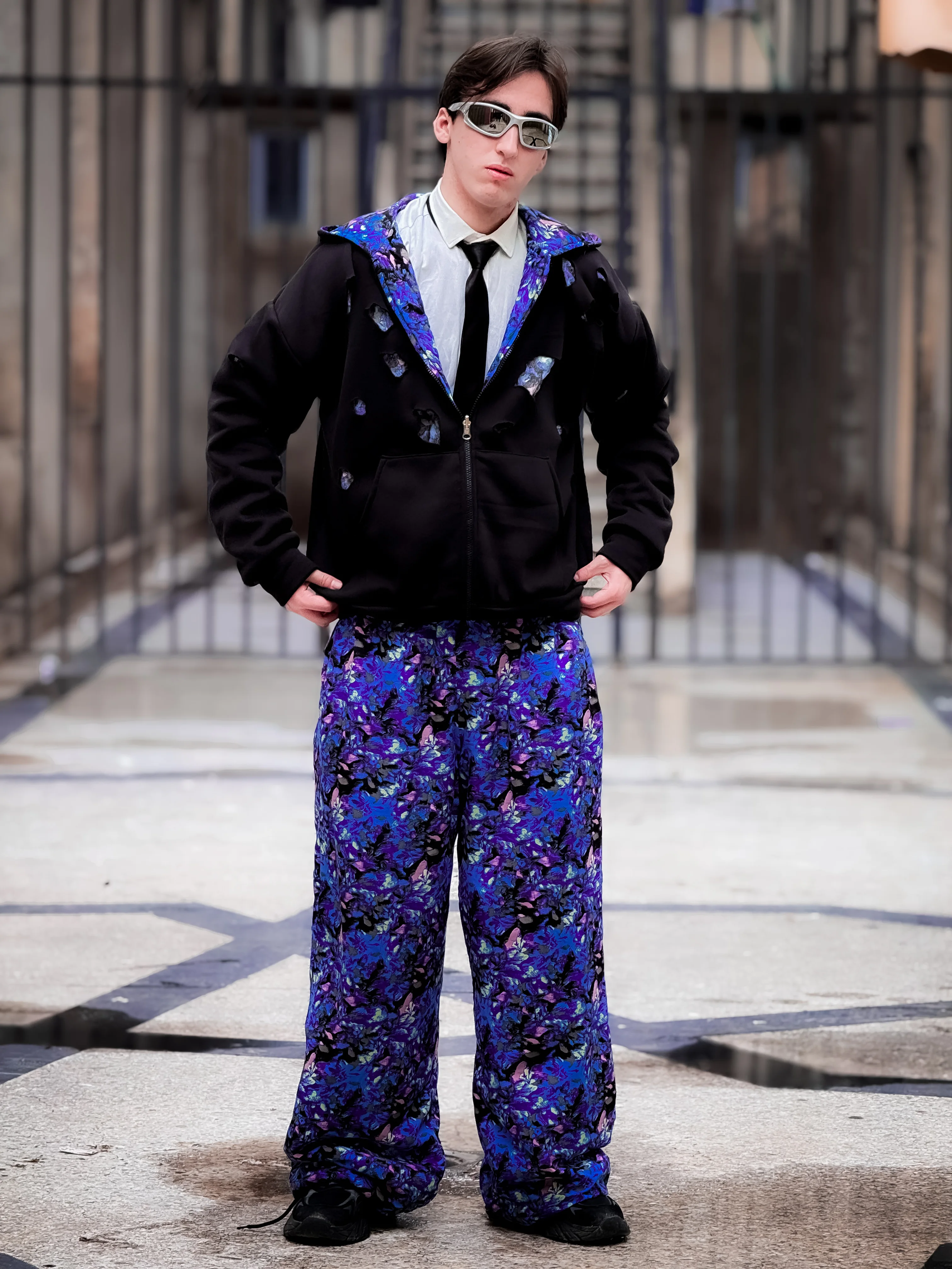 Tracksuit Black Blue