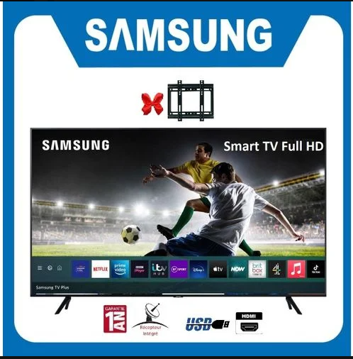 SAMSUNG 40" SMART TV FULL HD T5300 - RÉCEPTEUR INTÉGRÉ - TNT - HDMI - NOUVEAU MODÈLE + SUPPORT MURAL CADEAU