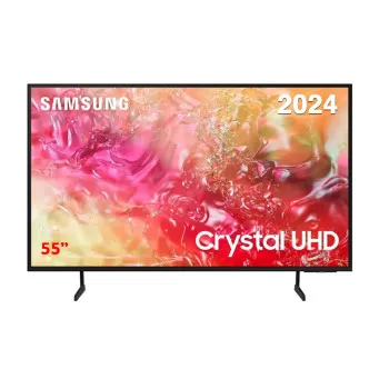 Samsung 55DU7000 Smart TV Crystal 4K UHD HDR Série Bluetooth, Motion Xcelerator, Récepteur Intégré UE55DU7100