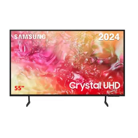 Samsung 55DU7000 Smart TV Crystal 4K UHD HDR Série Bluetooth, Motion Xcelerator, Récepteur Intégré UE55DU7100