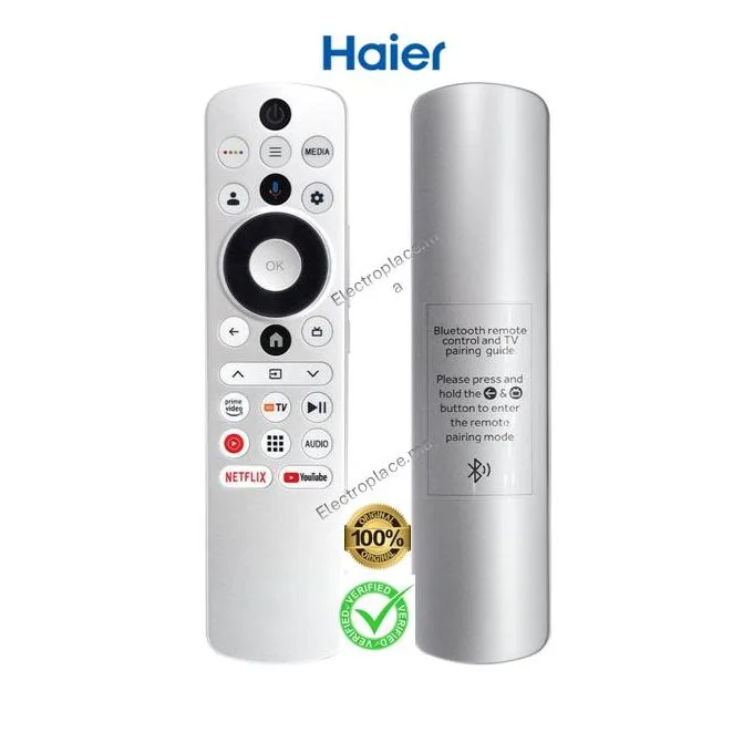 T&eacute;l&eacute;commande Originale Haier HTR-U33G Vocale - Magic Remote Smart TV Maroc – photo 2