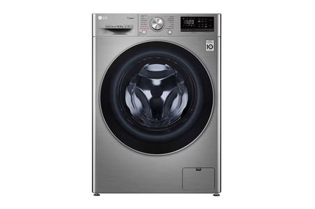 Lave-linge à chargement frontal | 9 / 6 Kg | Capacité plus grande | AI DD | Steam | ThinQ F4V5VGP2T
