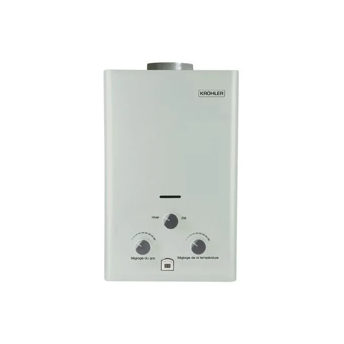 KRÖHLER Chauffe eau à gaz 10 Litres