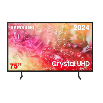 Samsung 75DU7000 Smart TV Crystal 4K UHD HDR Série Bluetooth, Motion Xcelerator, Récepteur Intégré UE75DU7100