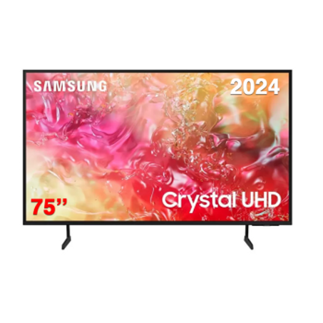 Samsung 75DU7000 Smart TV Crystal 4K UHD HDR Série Bluetooth, Motion Xcelerator, Récepteur Intégré UE75DU7100