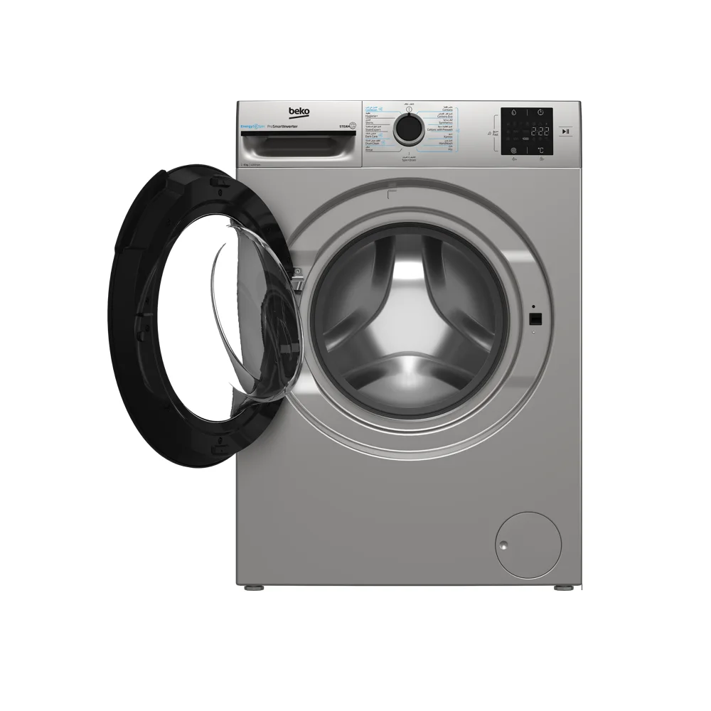 MACHINE A LAVER BEKO 8KG 1200TR GRIS Marque : Beko R&eacute;f&eacute;rence : BM3WFT38200BS Maroc – photo 3