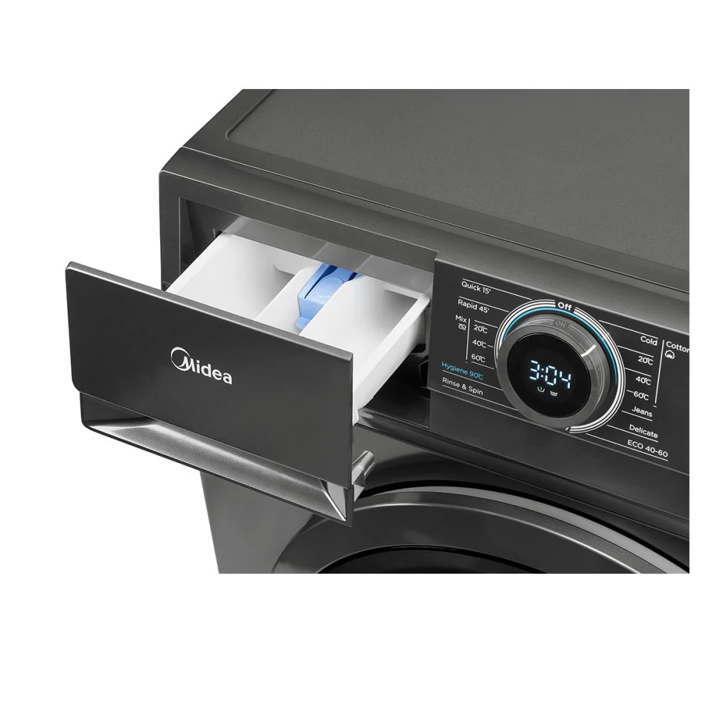 MACHINE A LAVER MIDEA 7KG 1200 TR SILVER Marque : Midea R&eacute;f&eacute;rence : MF100W70/T Maroc – photo 3