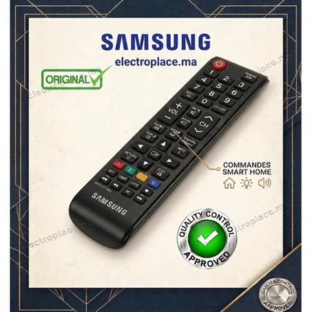 T&eacute;l&eacute;commande Samsung Originale Smart Home BN59 & AA59 - Haute Fiabilit Maroc