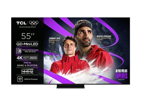 TCL 55C7K Mini LED QLED Google Tv - Premuim – QD – Mini LED – 4K 55– 144HZ VRR  HDR10  55C7K