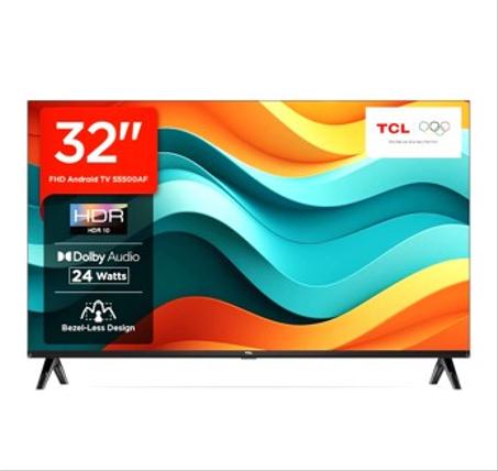 TCL LED 32P SMART RECEPTEUR ANDROID GOOGLE TV 32S5400A