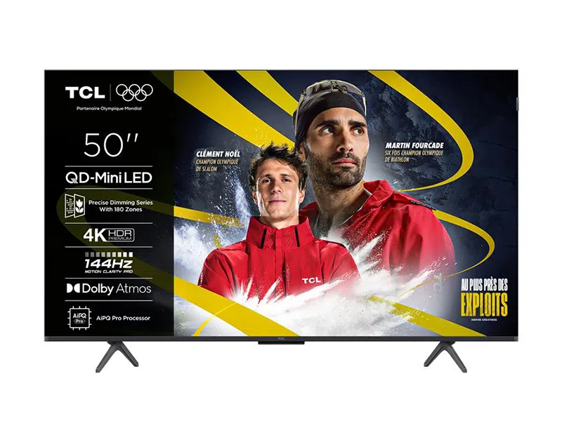 TV 50C6K TCL QD-MiniLED C6K 144Hz Maroc